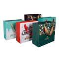 Custom Printing Cheap Merry Christmas Paper Shopping Gift Bag